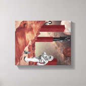 火星訪問 キャンバスプリント (正面)