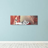 火星訪問 キャンバスプリント (インサイチュ (ウッドフロア))