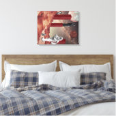 火星訪問 キャンバスプリント (インサイチュ (寝室))