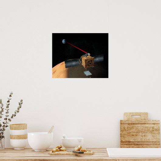 火星通信衛星2 ポスター (キッチン)