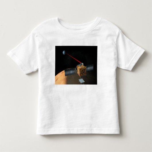 火星通信衛星 トドラーTシャツ (正面)