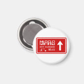 火星道路標識へ マグネット (正面/裏面)