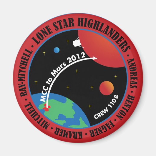 火星101マグネット2011 マグネット (正面)