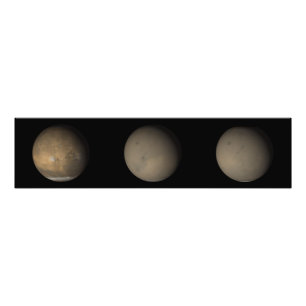 火星2の2001年の素晴らしい砂あらし フォトプリント