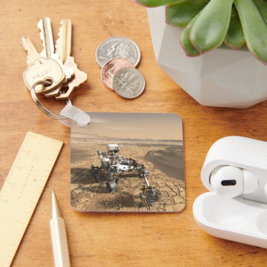 火星2020ローバー火星の表面。 キーホルダー (デスク)