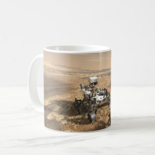 火星2020ローバー火星の表面。 コーヒーマグカップ