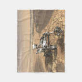 火星2020ローバー火星の表面。 フリースブランケット (正面)