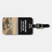 火星2020ローバー火星の表面。 ラゲッジタグ (正面横)