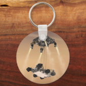 火星2020ローバー キーホルダー (正面)