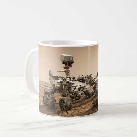火星2020ローバー コーヒーマグカップ (正面左)