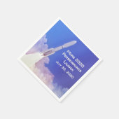 火星2020忍耐力の発表 スタンダードカクテルナプキン (角)