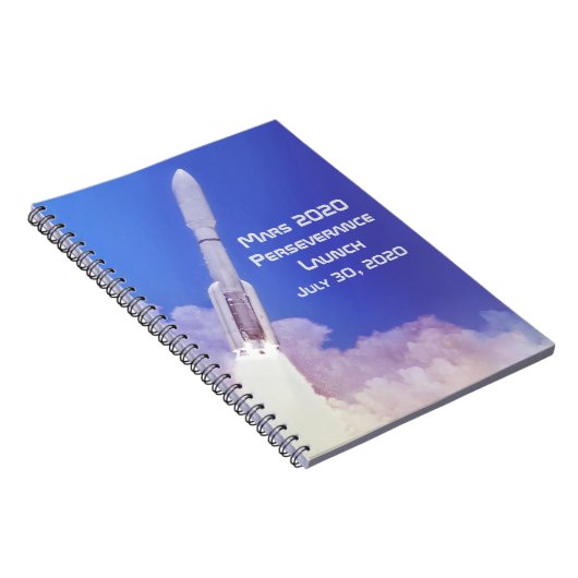 火星2020忍耐力の発表 ノートブック (右側)