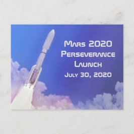 火星2020忍耐力の発表 ポストカード