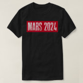 火星2024 Tシャツ (デザイン正面)