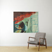 火星 オリンポス山 太陽系最高の火山 タペストリー (インサイチュ(横))