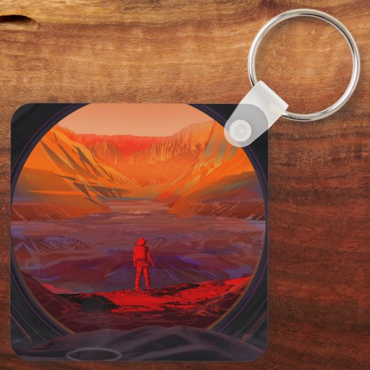 火星 キーホルダー (裏面)