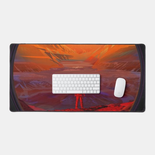 火星 デスクマット (キーボード&マウス)