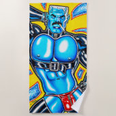 火星 ビーチタオル (正面)