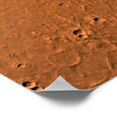 火星 – ヘラスパニティア ポスター (角)