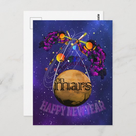 火星 ポストカード (正面/裏面)