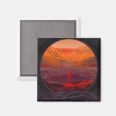 火星 マグネット (正面/裏面)