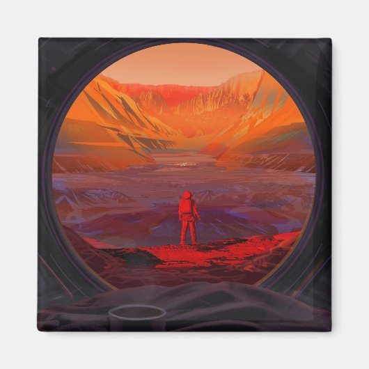 火星 マグネット (正面)