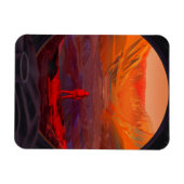 火星 マグネット (横)