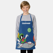 火星™ライディングロケット エプロン (着用した状態)