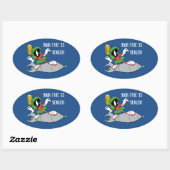 火星™ライディングロケット 楕円形シール (シート)