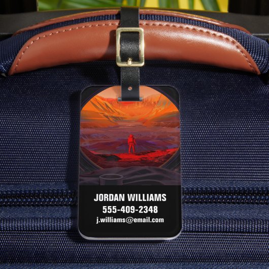 火星 ラゲッジタグ (正面インサイチュ2)