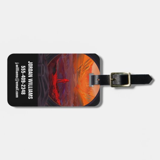 火星 ラゲッジタグ (正面横)