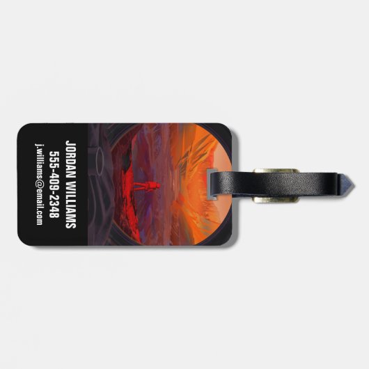 火星 ラゲッジタグ (裏面横)