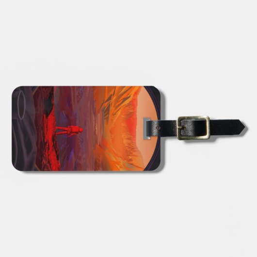 火星 ラゲッジタグ (正面横)