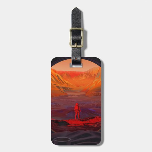 火星 ラゲッジタグ (正面縦)