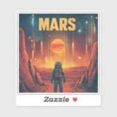 火星：レッドプラネットを探索する シール (シート)