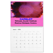 火星:  古代文明 カレンダー (3月 2026)