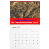 火星:  古代文明 カレンダー (1月 2027)