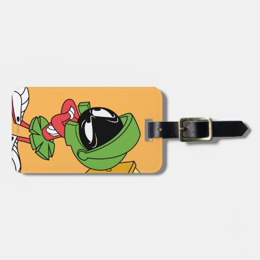 火星™悩む ラゲッジタグ (正面横)