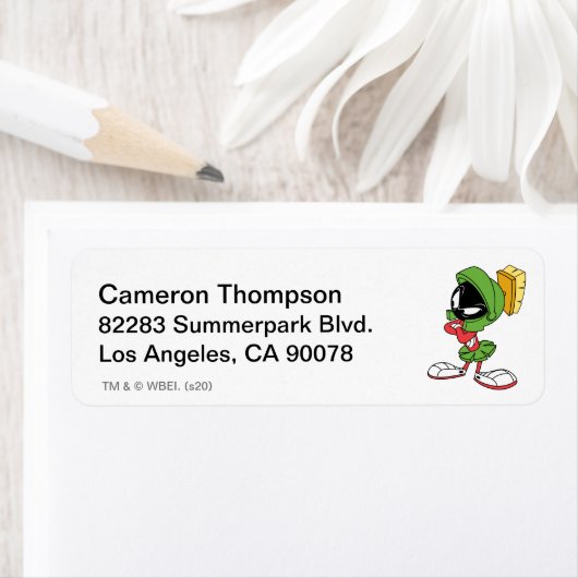 火星™悩む ラベル (インサイチュ)