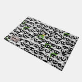 火星™模様 ドアマット (アングル)