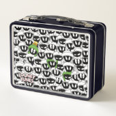 火星™模様 メタルランチボックス (裏面)