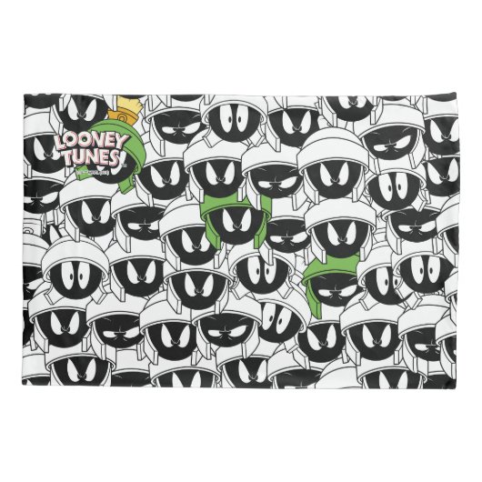 火星™模様 枕カバー (裏面)