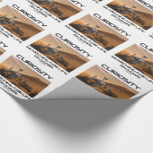 火星(火星の粗紡機)の生命を捜す興味 ラッピングペーパー (角)