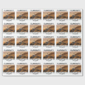 火星(火星の粗紡機)の生命を捜す興味 ラッピングペーパー (フラット)