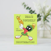 火星™照準レーザー ポストカード (スタンド正面)