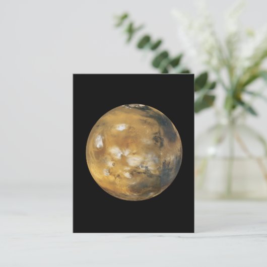 火星!美しいイメージの宇宙。那佐 ポストカード (スタンド正面)