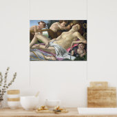 火星、金星、火星の詳細Botticelli ポスター (キッチン)