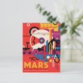 火星 | NASA未来のビジョン ポストカード (スタンド正面)