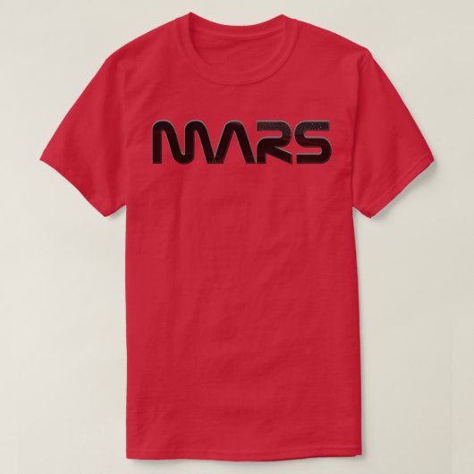 火星 Tシャツ (デザイン正面)