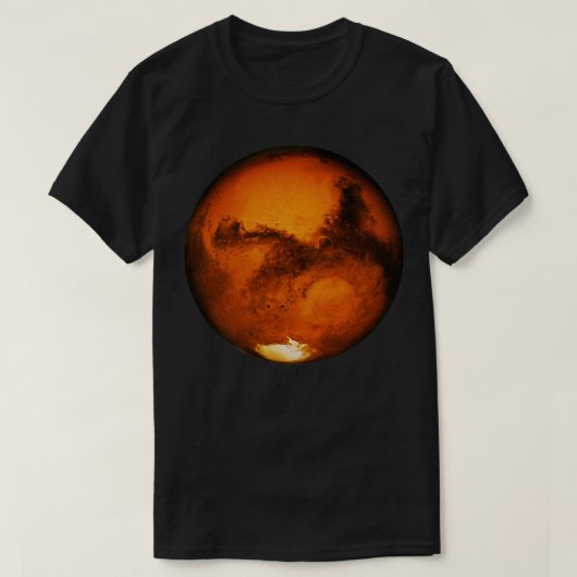 火星 Tシャツ (デザイン正面)